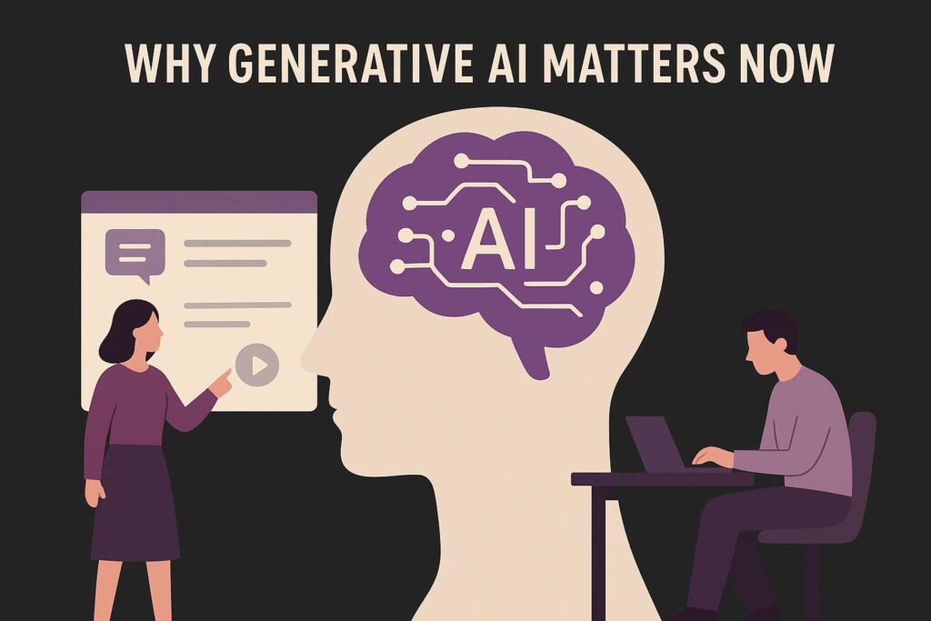 why generative ai matters now