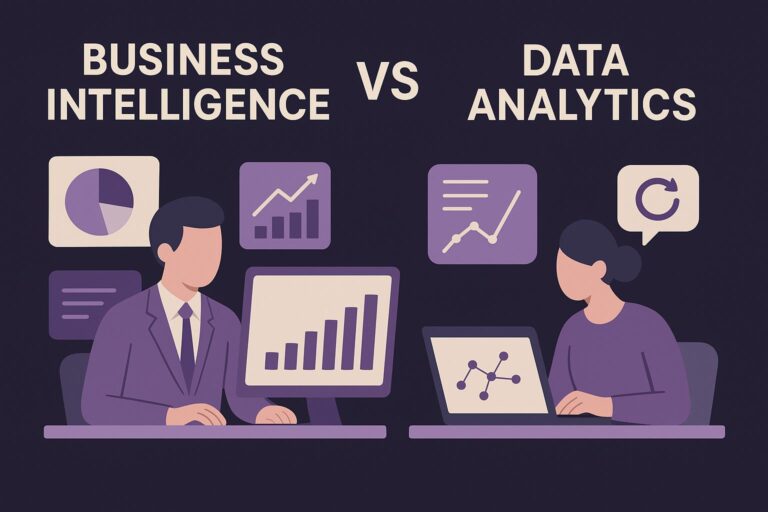 Business intelligence vs data analytics